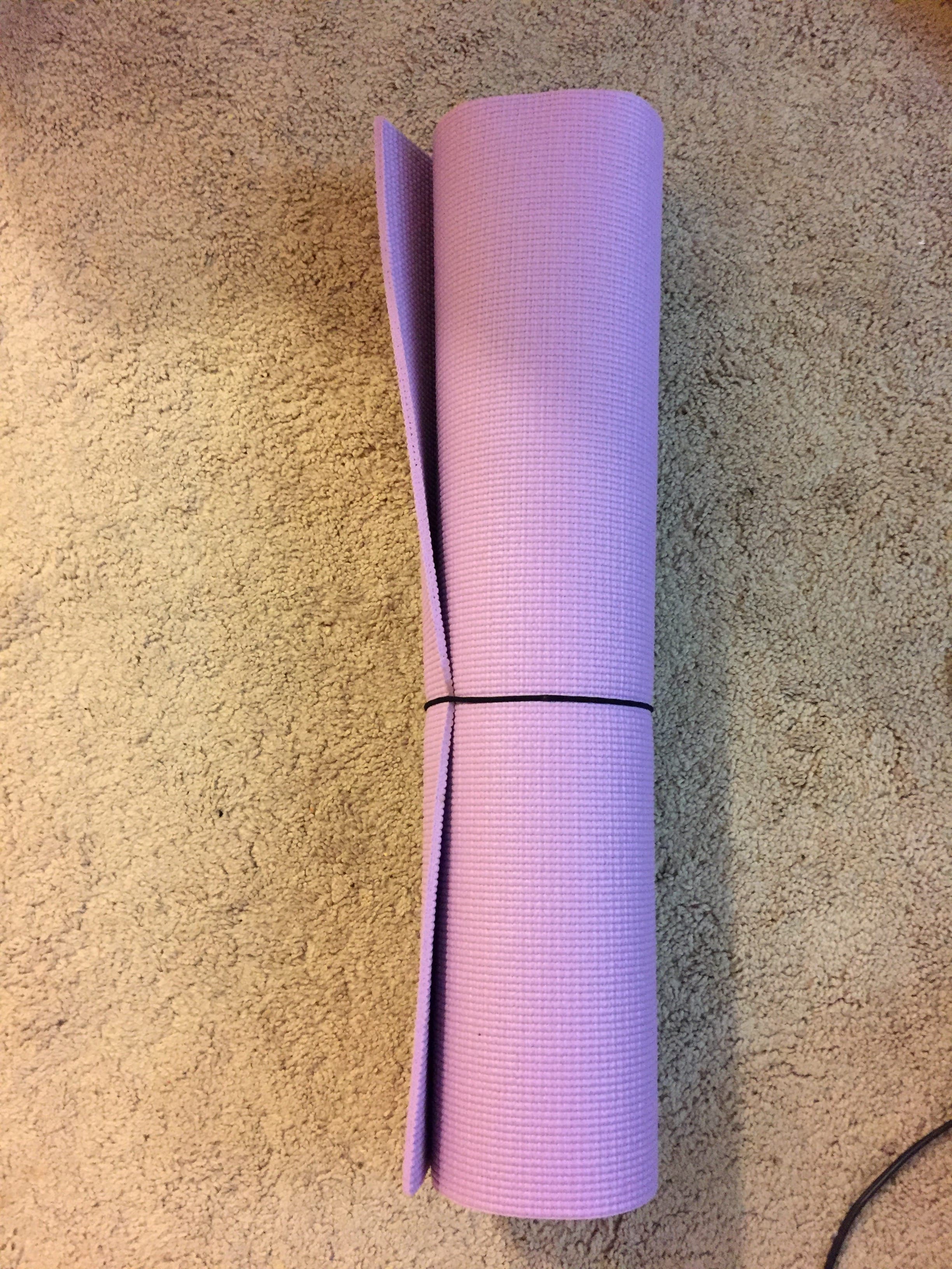 瑜伽垫$10, 只用过2次