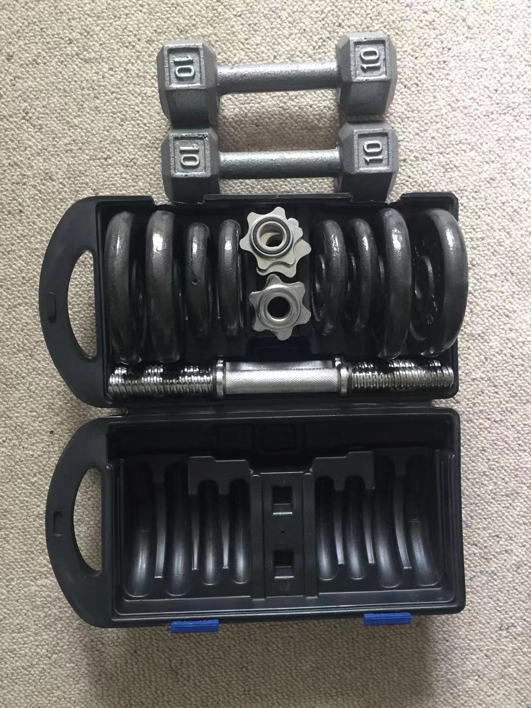 哑铃一整套+一对 40刀